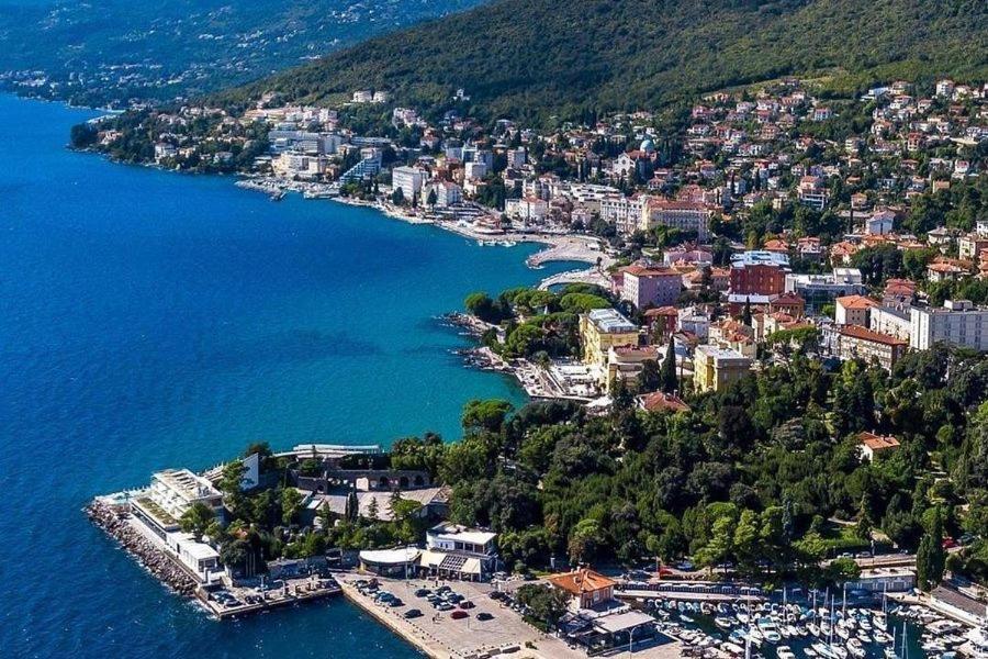 Villa Adriatic, Apartment Enio With Swimming Pool, Panoramic Sew View, Free Parking Ičići Zewnętrze zdjęcie